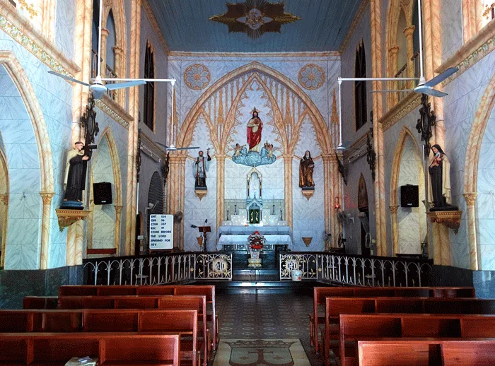 The Church at Sacred Heart Monastery